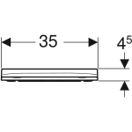 Geberit Smyle Square WC Ülőke - Image 3