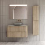 Royo Dai alsószekrény 2 fiókos, 100 cm,  - noce sabbiato (127111)