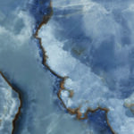 Tele Di Marmo Onyx Blue Full Lappato 9,5 mm Rett. 900X900mm Padlólap (EKU3)