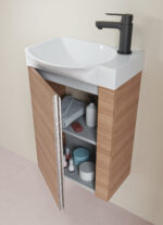 Royo Elegance függesztett bútor szett 1 ajtós 45cm,  - sandy walnut (122913) - Image 5