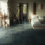 Ermes Aurelia Pierre Bleu Noir 80,5X80,5 cm Gres Padlólap (PF00018268) - Image 3