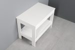 Aqualine Etide alacsony polcos állvány, 61x45x36cm, matt fehér (et061) - Image 3