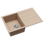 EVIDO Cubo 45S gránit mosogató 780 x 500 mm, - Avena (105721) - Image 2