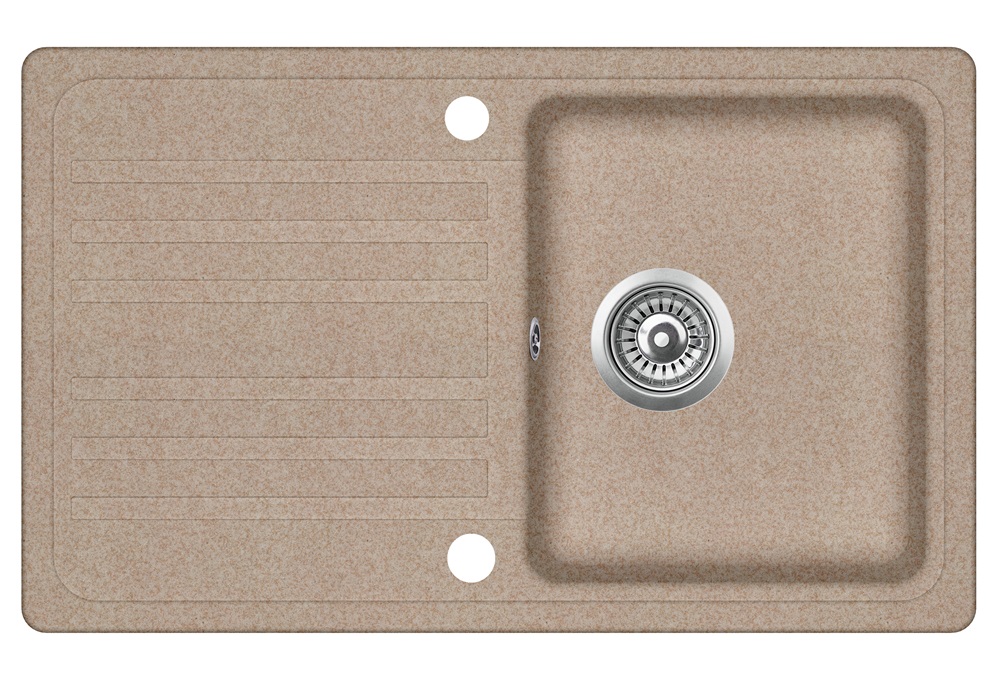 EVIDO_Home_45S_granit_mosogato_765_x_460mm_avena-i1331.jpg EVIDO Home 45S gránit mosogató, 765 x 460mm - Avena (105732) - Image 1