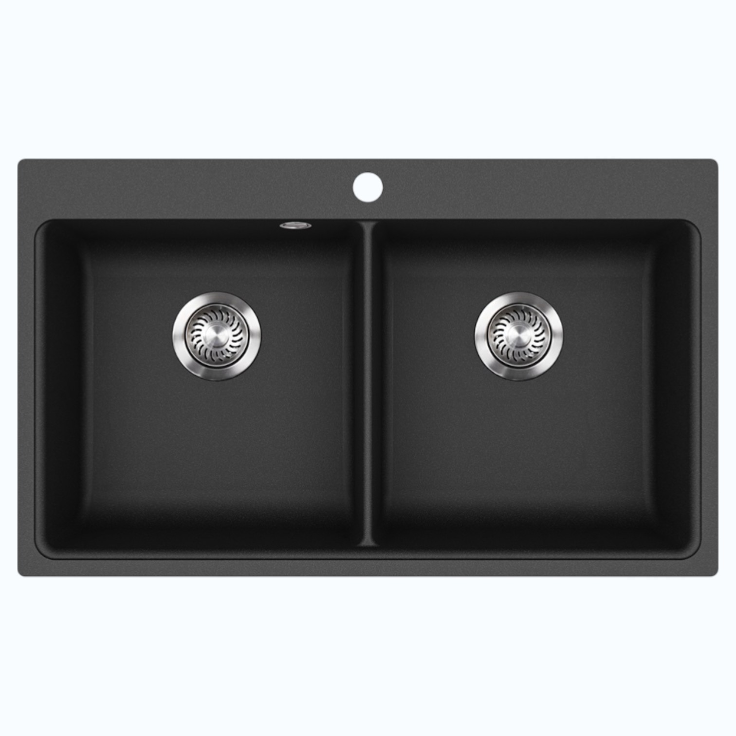 EVIDO_Quadro_9_granit_mosogato_860_x_510_mm_antracit-i75223 Evido Quadro 9 mosogatótálca 860x510 mm ,2 medencés - Antracit (105545) - Image 1