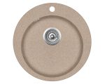 EVIDO Tondo kerek gránit mosogató, 505 mm - Avena (105730)
