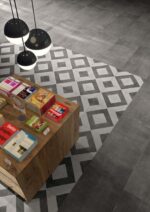 Serenissima Evoca Inserto Rombo Cenere Rett 60X60 cm Gres Dekoráció, Padlólap (1065251) - Image 2