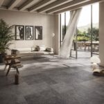 Ermes Aurelia Pierre Bleu Gris Grip 80,5X80,5 cm Gres Padlólap (PF00018797) - Image 2