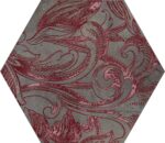 Cir Fuoritono Es.S/6 Fuoridamasco Rosso Decor 24X27,7 cm Dekor csempe (1073737) - Image 4