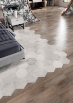 Cir Fuoritono Esagona Bianco Opaco 24X27,7 cm Padlólap (1072708) - Image 6