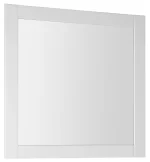 Aqualine Favolo keretes tükör, 80x80cm, matt fehér (fv080)