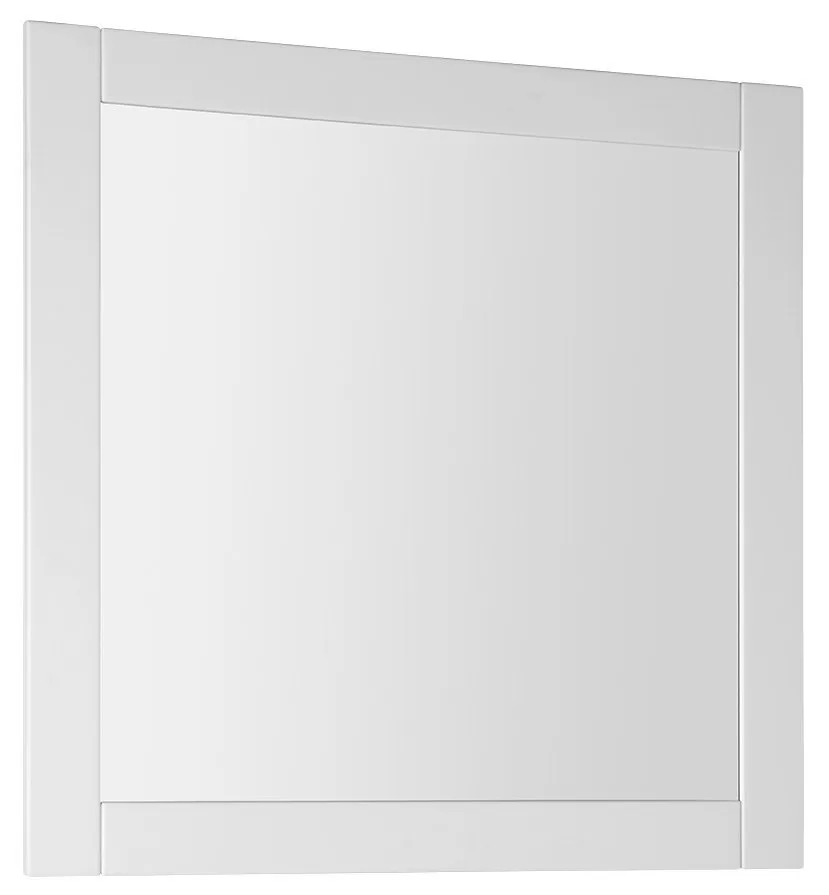 FV080 Aqualine Favolo keretes tükör, 80x80cm, matt fehér (fv080) - Image 1