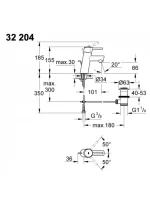 Grohe Concetto Mosdócsaptelep (32204001) - Image 4