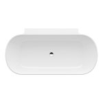 Laufen Lua Szabadon Álló Fürdőkád, Falhoz Tolható Változat, Marbond Kompozit Anyagból 170X85 cm (H2200870000001)