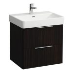 Laufen Base alsószekrény két fiókos, sötét szil 57x43,8 cm (h4022321102631)