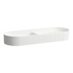 Laufen Sonar Dupla Mosdó Pultra Tehető, Kívül Texturált 100X37CM (H8123490001121)