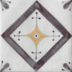 Cerasarda Ot07026 Piastrelle Isuledda Prugna 20X20 cm Dekor csempe