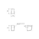 Cersanit Carina Szifontakaró (K31-003) - Image 2