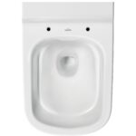 Cersanit Caspia Perem Nélküli Fali WC, Mélyöblítésű, Tetővel (K701-103) - Image 3