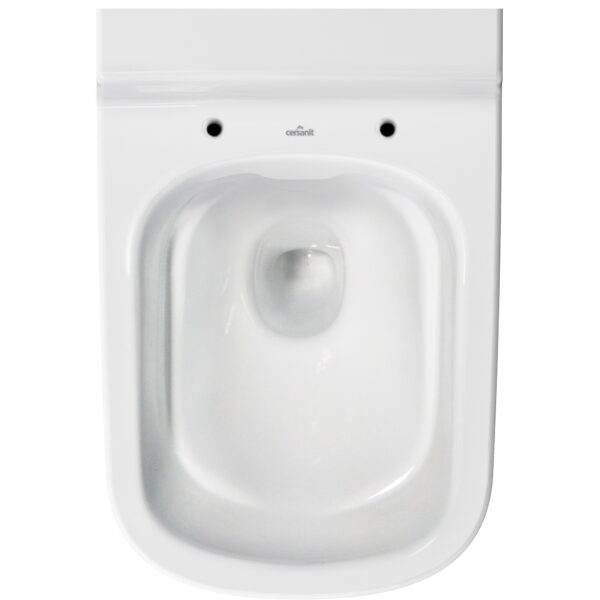 Cersanit Caspia Perem Nélküli Fali WC, Mélyöblítésű, Tetővel (K701-103) - Image 3