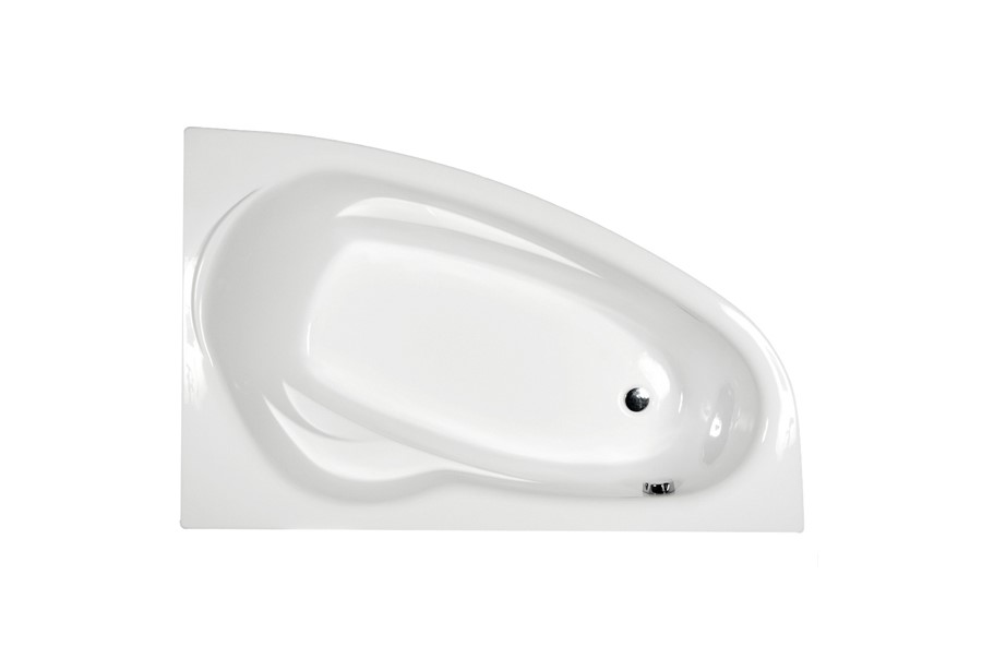 Kitty-jobbos-aszimmetrikus-kad-felulnezet H2O Kitty Akril Kád 150X95 Jobbos (12089) - Image 1