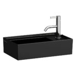 Laufen Kartell 46X28 CM Kézmosó, Matt Fekete (H8153347161111)