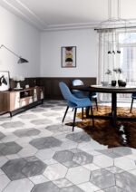 Cir Materia Prima Cloud White Esagona 24X27,7 cm Padlólap (1069778) - Image 2