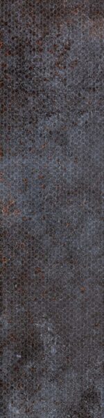 Serenissima Costruire Metallo Strong Mix Nero Ret. 30X120 Dekor csempe, Padlólap (1062817) - Image 2