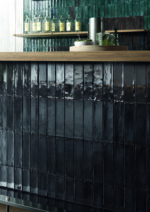 Viva Metallica Metalbrick Black Lux 6X24 cm Fali csempe (EJA7) - Image 2