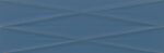 Cersanit Gravity Marine Blue Silver Inserto Satin 24X74 Dekor csempe (ND856-014)