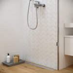 Cersanit Winter Fall White Micro Mosaic Parquet Mix 33,1X33,1-Megszűnt Mozaik (OD569-005) - Image 2