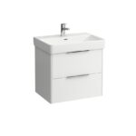 Laufen Base alsószekrény két fiókos, matt fehér 61,5x43,8 (h4022921102601)