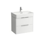 Laufen Base alsószekrény két fiókos, matt fehér 63,5x39,1 (h4023121102601)