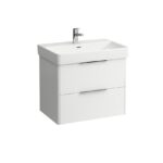 Laufen Base alsószekrény két fiókos, matt fehér 66,5x48,3 (h4023321102601)