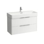 Laufen Base alsószekrény két fiókos, matt fehér 93x39,1 (h4024121102601)