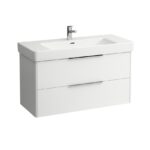 Laufen Base alsószekrény két fiókos, matt fehér 101x43,8 (h4024521102601)