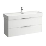 Laufen Base alsószekrény két fiókos, matt fehér 118x39,1 (h4024721102601)