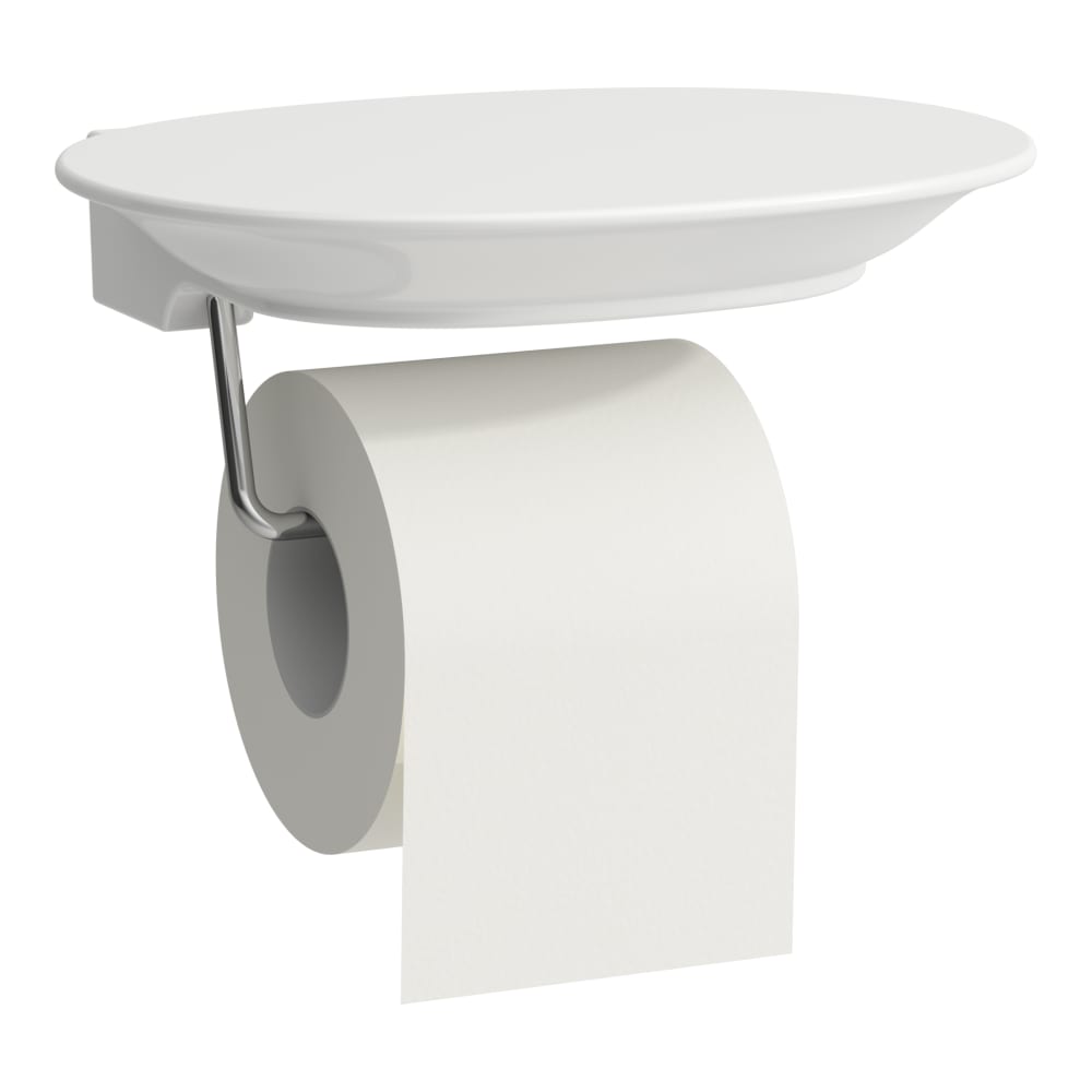 PP01_873853_t_Product_Pictures_TF_Mob_prod_xxl_v2 Laufen The New Classic Fehér Kerámia WC Papír Tartó, Krómozott Tartórúddal (H8738530000001) - Image 1