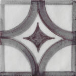 Cerasarda Ot07026 Piastrelle Puntaldia Prugna 20X20 cm Dekor csempe