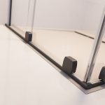 Radaway Furo SL Walk-in Zuhanyfal Tolóajtóval, Átlátszó Üveggel Balos, Szálcsiszolt Fegyvermetál színű profillal,  - 110 (10306588-92-01L) - Image 2