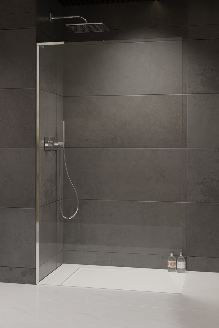 Radaway-Modo-SL-II-kadr-760x1140-1.jpg Radaway Modo SL II Walk-In Zuhanyfal Átlátszó Üveggel Balos, Króm színű profillal, - 65x200 cm (10319065-01-01L) - Image 1