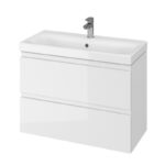 Cersanit Moduo Slim 80 fehér mosdószekrény mosdóval S801-225