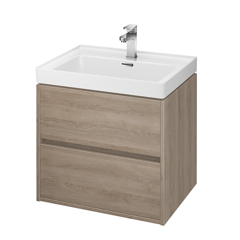 S801-288 Cersanit Crea 60 x 45 cm tölgy - alsószekrény mosdóval (s801-288) - Image 1