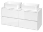 Cersanit Crea 120 x 45 cm alsószekrény mosdótálhoz- fehér (s931-002)