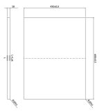 Cersanit Larga 60 mosdópult- szürke (s932-037) - Image 2