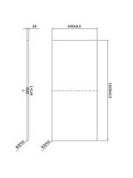 Cersanit Larga 100 mosdópult- kék (s932-032) - Image 2