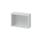 Cersanit Larga 40 x 14 cm nyitott felső kisszekrény- szürke (s932-083)