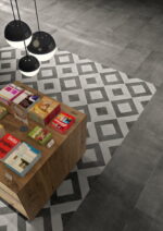 Serenissima Evoca Inserto Rombo Cenere 60X60 cm Padlólap (1065251) - Image 2