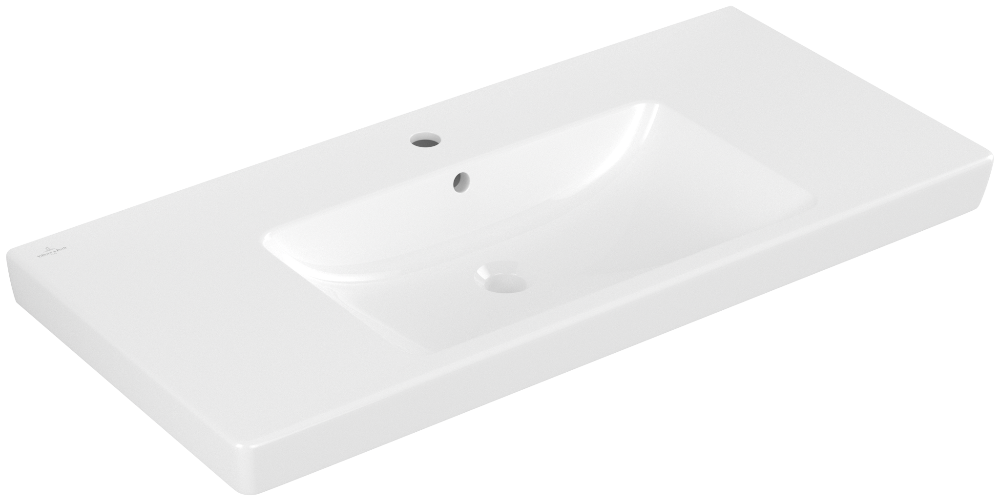 SOD_7175A001 Villeroy & Boch Subway 2.0 Mosdó, 100 X 48 cm, Fehér (7175A001) - Image 1