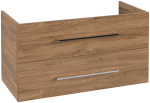 Villeroy & Boch Avento alsószekrény, 2 kihúzható elem, 100 cm, oak kansas (a89200rh) - Image 5